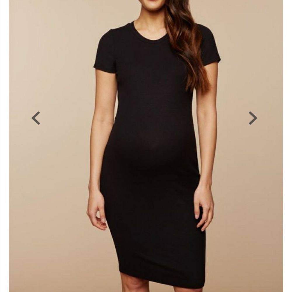 Ribbed T-shirt midi